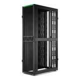 APC NetShelter SX Gen 2 AR3307B2, 48U server rack Zwart/groen, 60(b) x 225,8(h) x 120(d) cm, met zijkanten