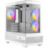 Antec CX500M ARGB mini tower behuizing Wit | 2x USB-A | 1x USB-C | Tempered Glass