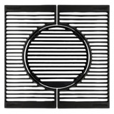 Barbecook Gietijzeren plancha voor flexibel kooksysteem Luca grillplaat Zwart