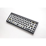 Ducky ProjectD Tinker 65 met QMK/VIA RGB mechanisch toetsenbord Zwart, US lay-out (QWERTY), 65%, Barebone. RGB leds, Hot-swappable, Gasket mount