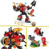 LEGO Sonic the Hedgehog - Knuckles vs. Dr. Eggman Egg Crusher mecha Constructiespeelgoed 77005