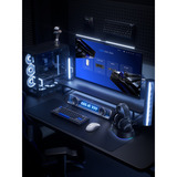 MCHOSE V9 Turbo+ Magnetic Wireless  over-ear gaming headset Hoogglans wit/goud, Nintendo Switch, PlayStation 4, PlayStation 5, Mobiel, Pc, 2.4G / Bluetooth / USB