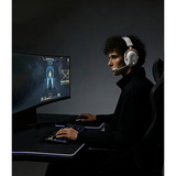 MCHOSE V9 Turbo+ Magnetic Wireless  over-ear gaming headset Hoogglans wit/goud, Nintendo Switch, PlayStation 4, PlayStation 5, Mobiel, Pc, 2.4G / Bluetooth / USB