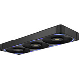 NZXT F360X RGB case fans Zwart, 3 stuks, 360 x 120 x 30 mm, PWM