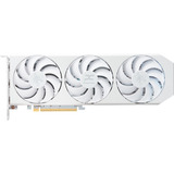 PowerColor Radeon RX 9060 XT Hellhound Spectral White 16G grafische kaart Wit, RDNA4, GDDR6, 2x DisplayPort, 1x HDMI 2.1
