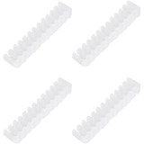 SilverStone SST-PP07E-MBW-V2, 24pin ATX Verlengkabel Wit, 30 centimeter