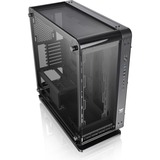 Thermaltake Core P6 Tempered Glass midi tower behuizing Zwart | 4x USB-A | 1x USB-C | Window