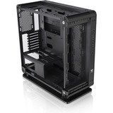 Thermaltake Core P6 Tempered Glass midi tower behuizing Zwart | 4x USB-A | 1x USB-C | Window