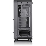 Thermaltake Core P6 Tempered Glass midi tower behuizing Zwart | 4x USB-A | 1x USB-C | Window