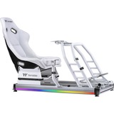 Thermaltake GR500 Racing Simulator Cockpit Snow racing simulator Wit
