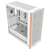 Thermaltake S370 WS Snow midi tower behuizing Wit | 2x USB-A | 1x USB-C | Tempered Glass