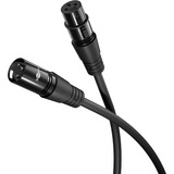 goobay XLR-aansluitkabel Zwart, 5 meter