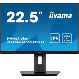 iiyama ProLite XUB2395WSU-B5 22.5" monitor Zwart, VGA, HDMI, DisplayPort, USB, Audio, AMD FreeSync