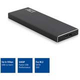 ACT Connectivity M.2 SATA SSD behuizing externe behuizing Zwart, USB-A 3.2 (5 Gbit/s)