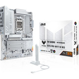 ASUS TUF GAMING X870-PRO W7 W NEO socket AM5 moederbord Wit, RAID, 5Gb-LAN, Wi-Fi 7, BT, Sound, ATX