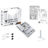 ASUS TUF GAMING X870-PRO W7 W NEO socket AM5 moederbord Wit, RAID, 5Gb-LAN, Wi-Fi 7, BT, Sound, ATX