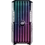 Cooler Master HAF 700 EVO big tower behuizing Grijs | 4x USB-A | 1x USB-C | RGB | Tempered Glass