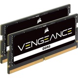 Corsair Vengeance 32 GB DDR5-5600 (2x 16 GB) laptopgeheugen Zwart, CMSX32GX5M2A5600C48, SO-DIMM