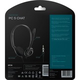 EPOS PC 5 CHAT on-ear headset Zwart