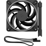 Fractal Design Momentum 12 RGB Black case fan Zwart, 4-pin PWM connector, ARGB Gen 2 (16 LEDs)