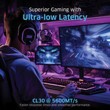 KLEVV 32 GB DDR5-5600 (2x 16 GB) Kit werkgeheugen Wit, KD5AGU880-56K300F, FIT V, XMP 3.0, EXPO