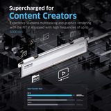 KLEVV 32 GB DDR5-5600 (2x 16 GB) Kit werkgeheugen Wit, KD5AGU880-56K300F, FIT V, XMP 3.0, EXPO