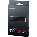 Samsung 9100 PRO Heatsink 1 TB SSD MZ-VAP1T0CW, PCIe Gen 5.0 x4, NVMe 2.0