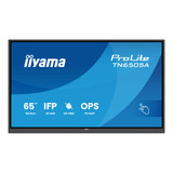 iiyama ProLite TN6505A-B1AG 64.5" 4K Ultra HD Public Display Zwart, VGA, HDMI, DisplayPort, USB-C, Audio, LAN, Touch
