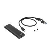 ACT Connectivity USB-C M.2 NVMe / PCIe SSD Behuizing, tool-free externe behuizing Grijs