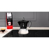 Bialetti Moka Induction 6936 espressomachine Zwart/zilver, 6-kops