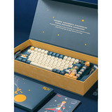 Iqunix ZX75 Sky Encounter Wireless Mechanical Keyboard Blauw, US lay-out (QWERTY), IQUNIX Silent Rose, 75%, RGB leds, Hot-swappable, Double-shot PBT, 2.4GHz | Bluetooth 5.1 | USB-C