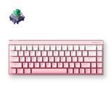 MCHOSE Ace 68 Air Hall Effect Magnetic Switch Gaming Keyboard Roze, US lay-out, Kailh Magnetic God, 60%, RGB, Hot swap, PBT Keycaps, USB-C, Hall Effect Sensor