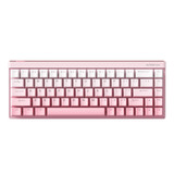 MCHOSE Ace 68 Air Hall Effect Magnetic Switch Gaming Keyboard Roze, US lay-out, Kailh Magnetic God, 60%, RGB, Hot swap, PBT Keycaps, USB-C, Hall Effect Sensor