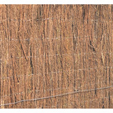 Nature Heidemat (3,0 kg/m² +/- 10%) - afschermgraad 4/5, 1 x 3 meter begrenzing Houtkleur