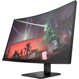 OMEN 32c 31.5" Curved gaming monitor Zwart, 165 Hz, HDMI, DisplayPorts, AMD FreeSync