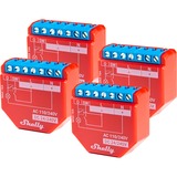 Shelly Plus 1PM, 4 Pack relais WiFi, Bluetooth