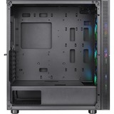 Thermaltake Versa T26 TG ARGB midi tower behuizing Zwart | 2x USB-A | RGB | Window