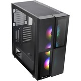 Thermaltake Versa T26 TG ARGB midi tower behuizing Zwart | 2x USB-A | RGB | Window