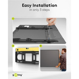 goobay TV Wall Mount Basic FULLMOTION (L) monitorarm Zwart