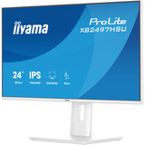 iiyama ProLite XB2497HSU-W1 23.8" monitor Wit (mat), 120 Hz, HDMI, DisplayPort, USB, Audio