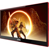 AOC 16G3 16" gaming monitor Zwart/rood, 1x HDMI, 1x Micro-HDMI, 1x USB-C 3.2 (5 Gbit/s), 144 Hz