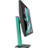 ASUS ROG Strix XG27ACMEG-G Hatsune Miku Edition 27" gaming monitor Zwart/turquoise, 260 Hz, HDMI, DisplayPort, USB-C, AMD Free-Sync