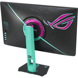 ASUS ROG Strix XG27ACMEG-G Hatsune Miku Edition 27" gaming monitor Zwart/turquoise, 260 Hz, HDMI, DisplayPort, USB-C, AMD Free-Sync