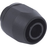 Alphacool Alpha HF c Fitt TPV Me 12,7/7,6mm str bk verbinding Zwart