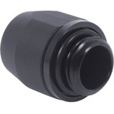 Alphacool Alpha HF c Fitt TPV Me 12,7/7,6mm str bk verbinding Zwart