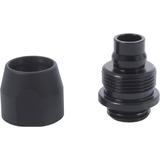 Alphacool Alpha HF c Fitt TPV Me 12,7/7,6mm str bk verbinding Zwart