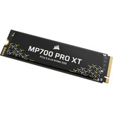 Corsair MP700 PRO XT 4 TB SSD Zwart, PCIe Gen5 x4 NVMe 2.0, M.2 2280, 3D TLC NAND