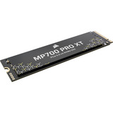 Corsair MP700 PRO XT 4 TB SSD Zwart, PCIe Gen5 x4 NVMe 2.0, M.2 2280, 3D TLC NAND