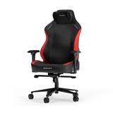 DXRacer CRAFT L Black & Red EPU Leather gamestoel Zwart/rood