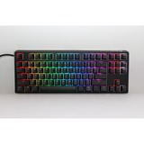 Ducky One 3 Classic TKL RGB mechanisch toetsenbord Zwart, US lay-out (QWERTY), Cherry MX Speed Silver, 80% (TKL)	, RGB leds, Double-shot PBT, Hot-swappable, QUACK Mechanics